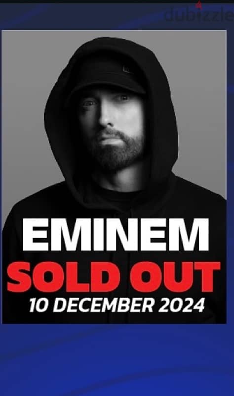 Eminem tickets section e for sale 0