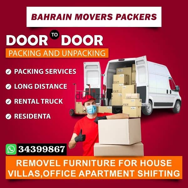 Carpenter Furniture House Mover Packer Service in Bahrain Moving 0