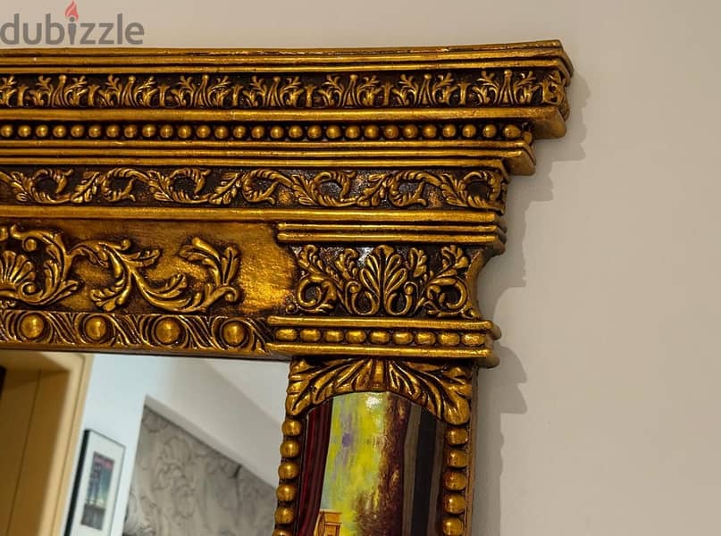 Antique-Style Mirror with painting-Artwork 7