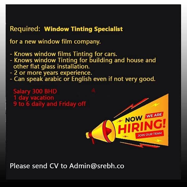 window films Tinting Specialist 0