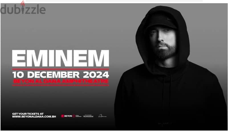 Eminem Ticket for Sale Section D3 0