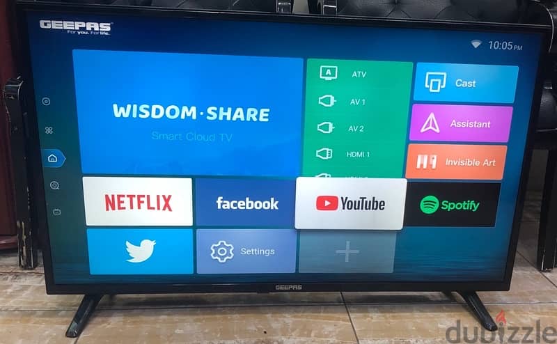 40” Geepas smart LED TV 0