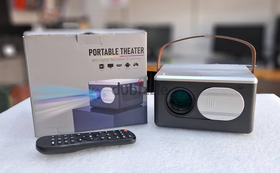 New Smart Android WIFI Projector 150" Big Display connect with Mobile 2