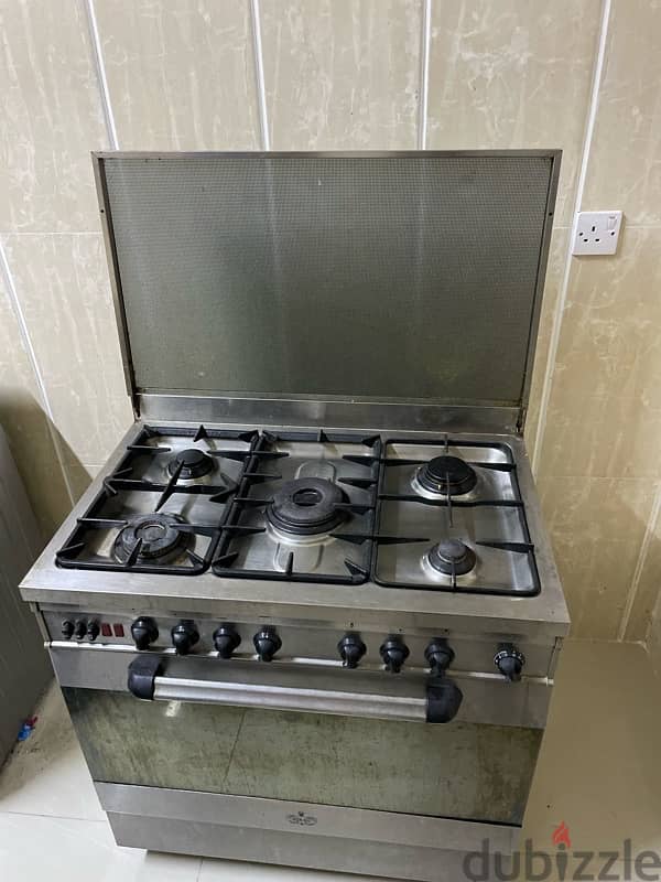 Glem Gas 5 burner cooking Range 0