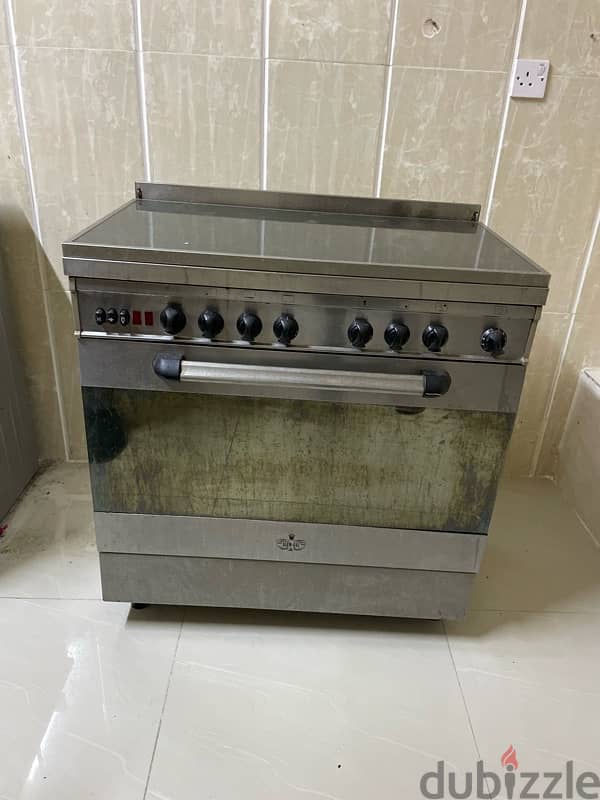 Glem Gas 5 burner cooking Range 1