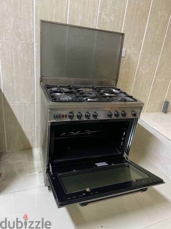 Glem Gas 5 burner cooking Range 3