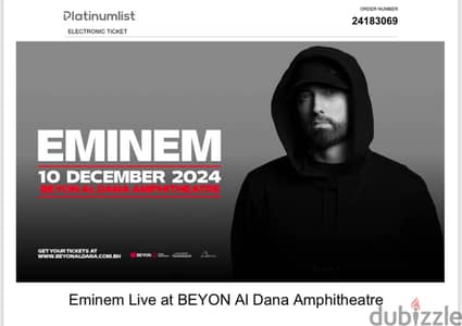 Eminem tickets