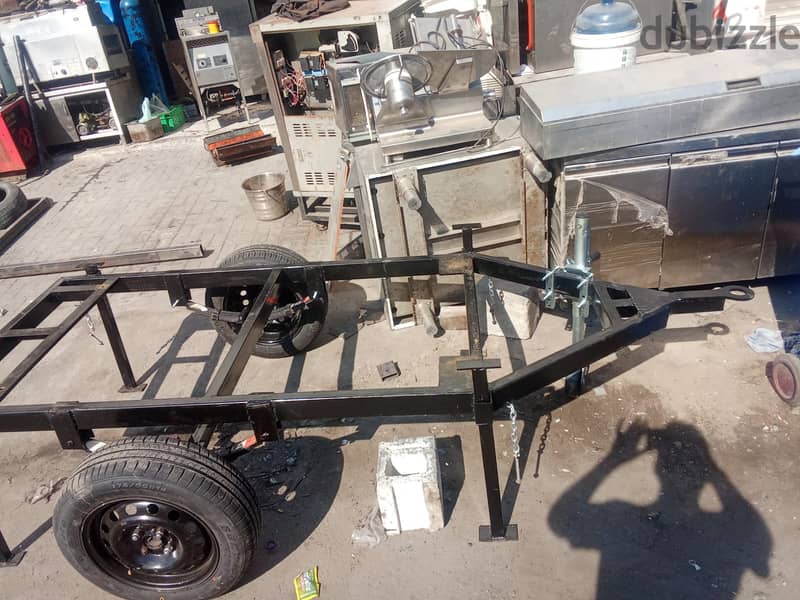 Making Customize Generator Trolley As Per Customer Demand 1