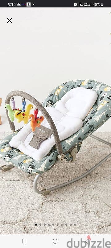 baby items rocker, car seat, electric swing 1