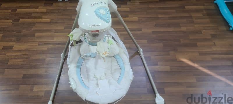 baby items rocker, car seat, electric swing 2