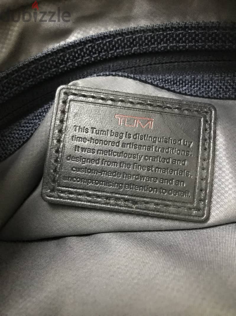 Tumi Alpha2 Nylon Black Laptop Bag 2