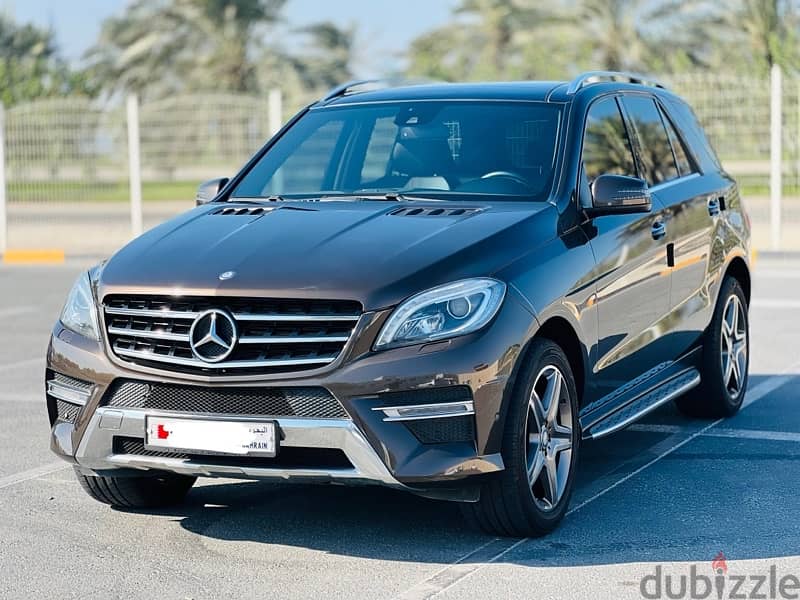 Mercedes-Benz ML 400 2014 Model for sale 3