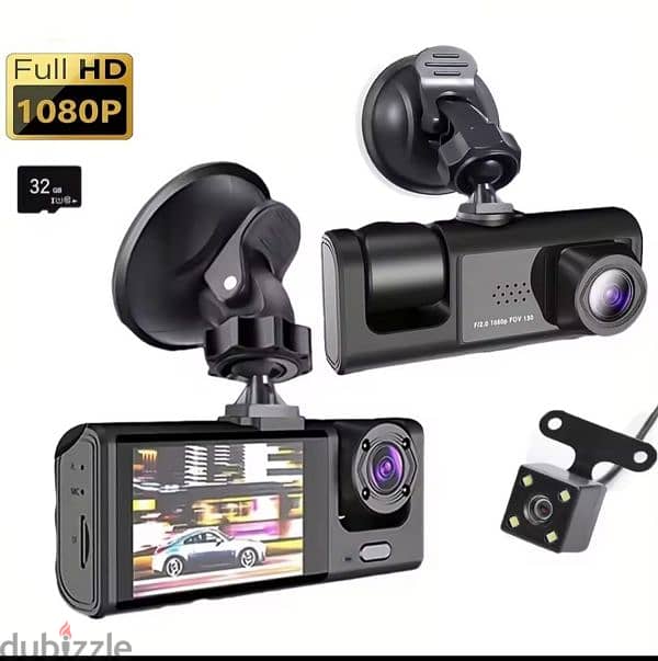 Car Dashcam Dual Camera's 1