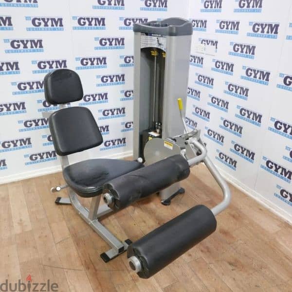 Nautilus leg press machine steel combo 1