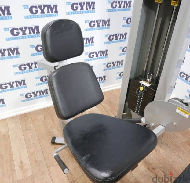 Nautilus leg press machine steel combo 4