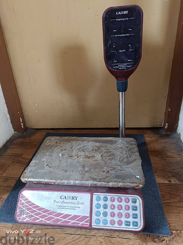 Camry digital weight scale 30 kg condition good 2