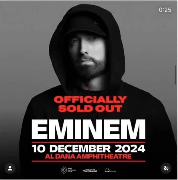 Eminem ticket B1 0