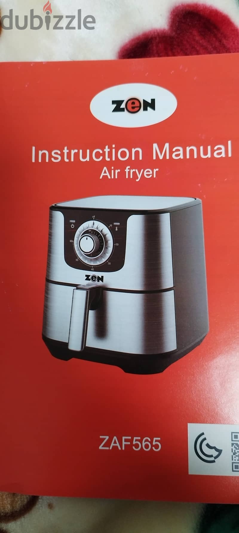 Zen Air fryer for sale ZAF565 0