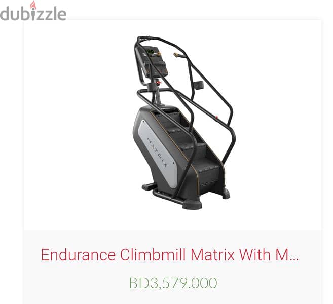 Climbing stairs for sale Matrix brand 0