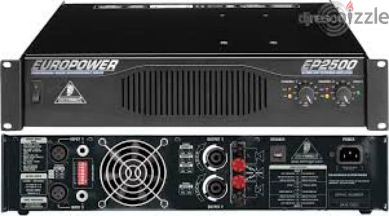 Behringer Europower EP2500 Power Amplifier 0