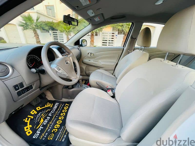 Nissan Sunny 2020 model 34k km  3600/-bd Onroad. 4