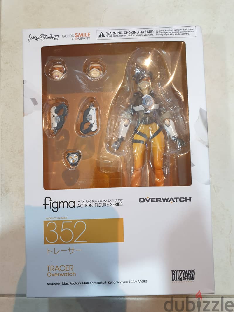 Overwatch Tracer, Good Smile Company Figma 352 0