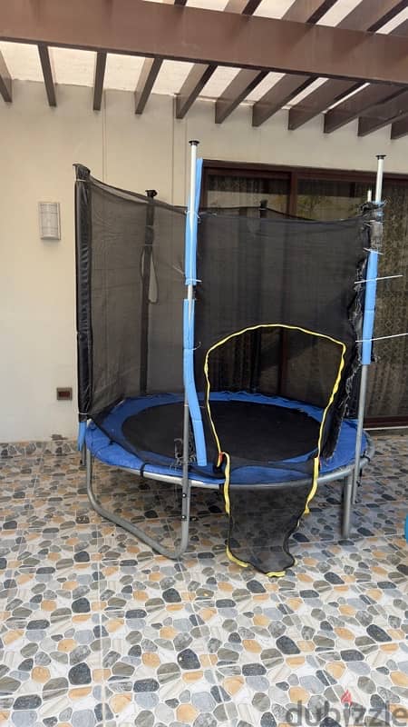 Big size Trampoline and slide for sale 3