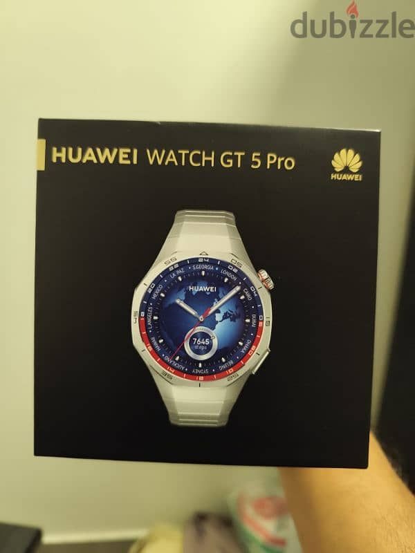 Huawei watch Gt 5 pro titanium 0