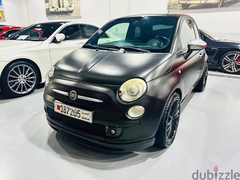 Fiat 500 Black Edition 2012  57000 kms only 1