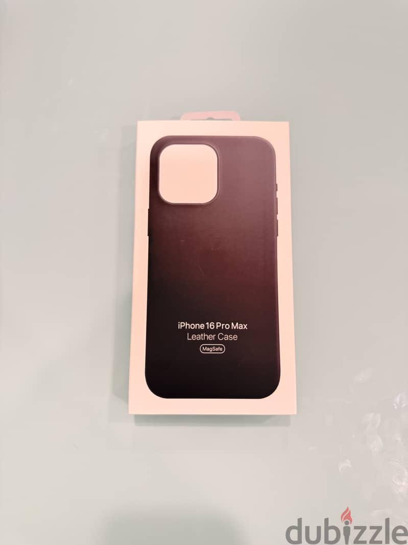 I phone 16 pro max leather cover 0