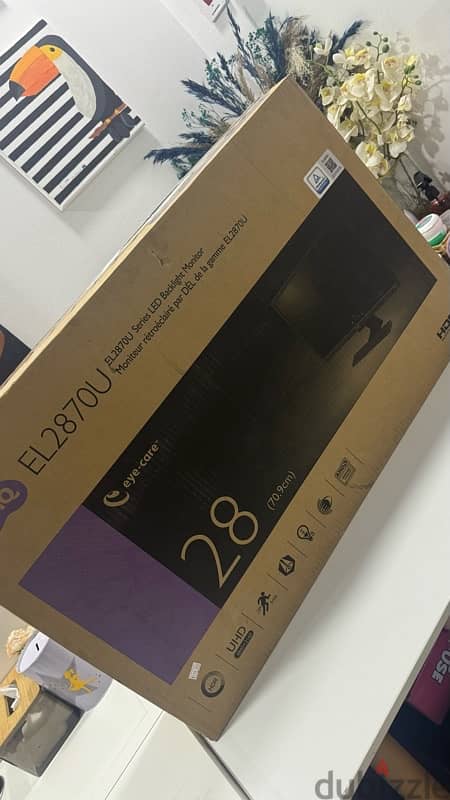 For sale BenQ EL2870U 28″ 28inch 4K 60Hz 1ms Flat Monitor للبيع شاشة 3