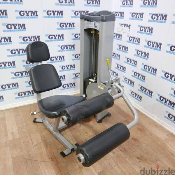 Nautilus leg curl machine steel combo 0