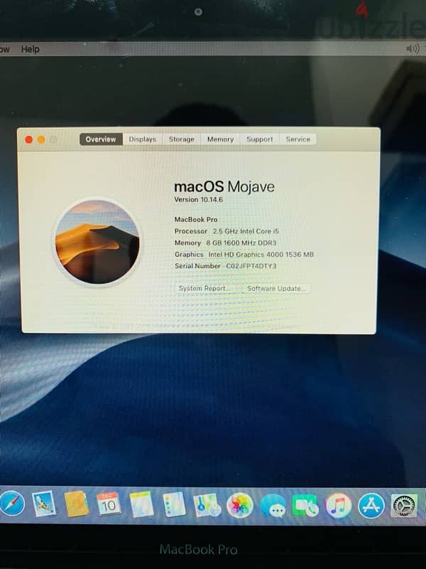 Macbook for sale a1278 3