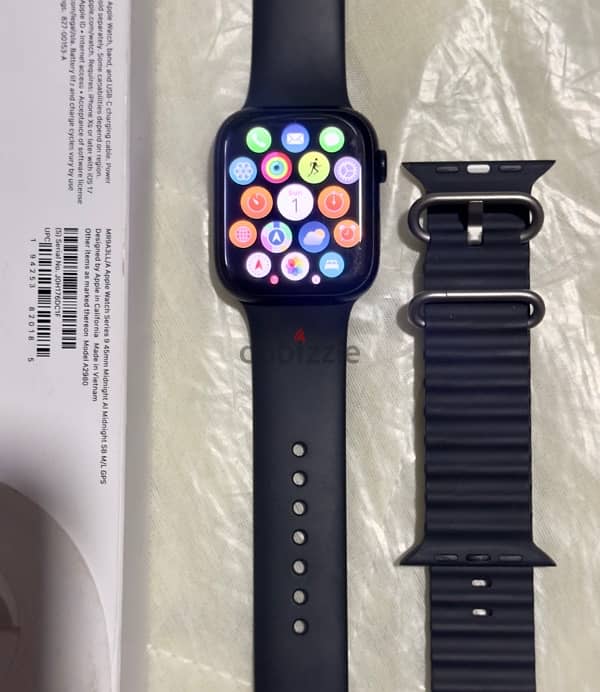 Apple Watch Series 9 45mm battery health 100% 3