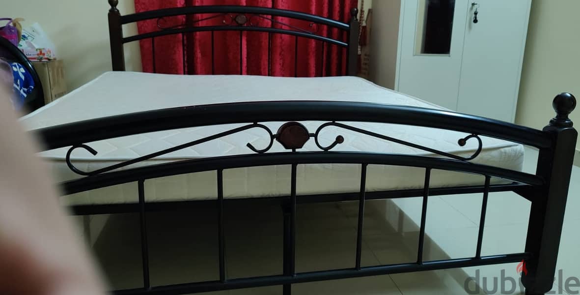 BED WITH MATTRESS FOR SALE 0