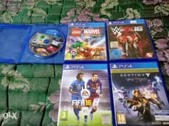 PS4 Games for 5 BD each all in good condition used 0