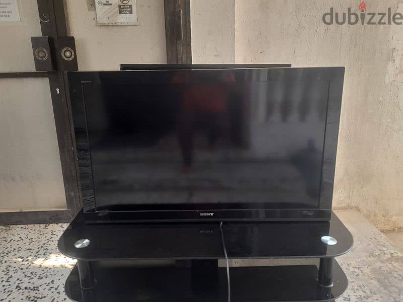 TV with stand 0