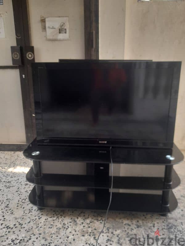 TV with stand 1