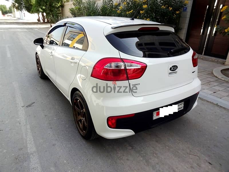 Kia Rio HB 1.4 L 2016 White Well Maintained  For Sale 5