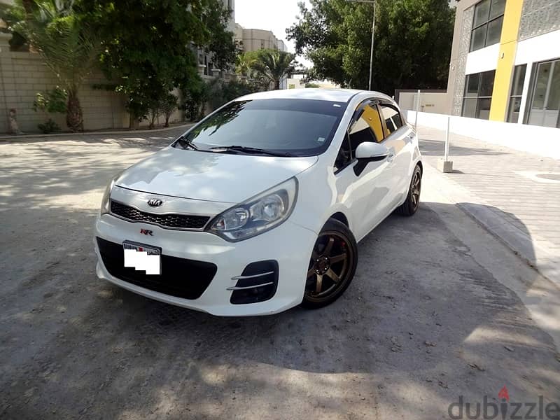 Kia Rio HB 1.4 L 2016 White Well Maintained  For Sale 11