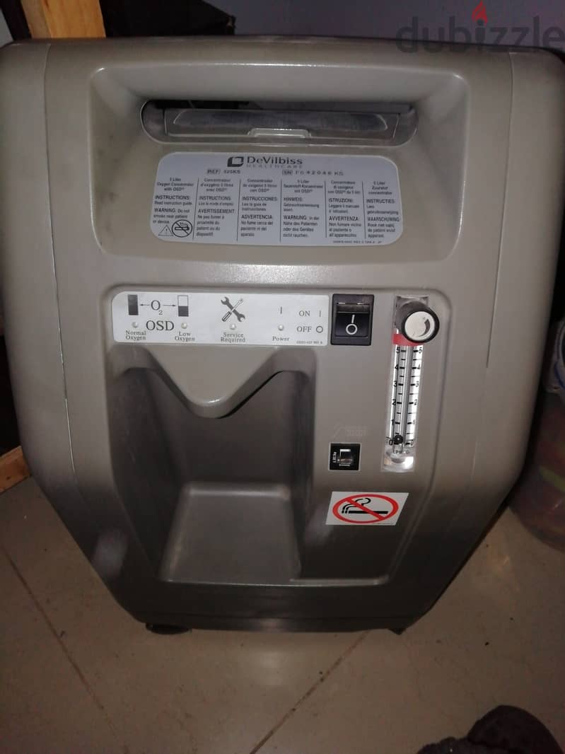 DeVilBiss Oxygen Concentrator Bd 70 0