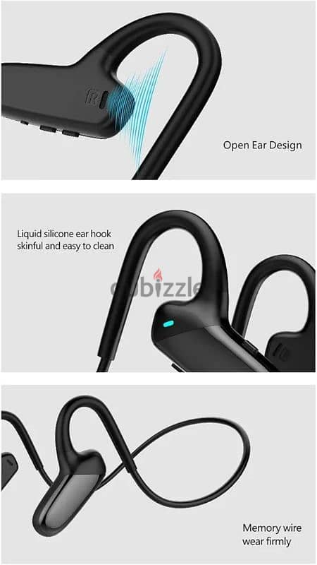 Open Earphones, Comfortable Wireless air Conduction Earphones 3