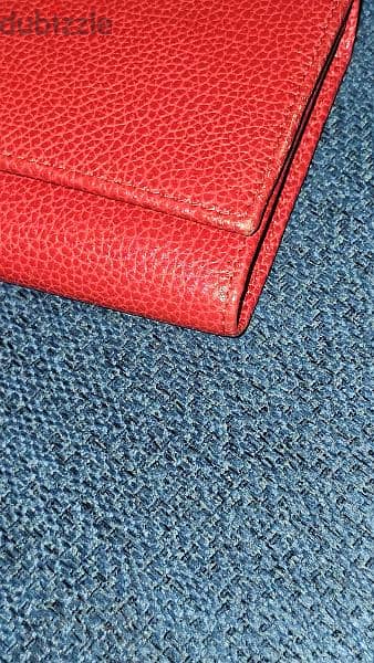 Carolina Herrera Long Wallet with Pouch (Red) 4