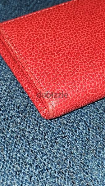 Carolina Herrera Long Wallet with Pouch (Red) 7