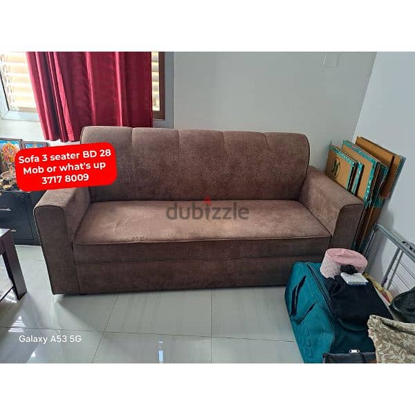 Sofa cum bed and other household items for sale with delivery 8