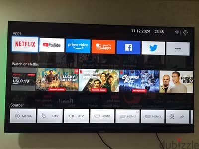 65” inch 4K UHD Smart Frameless TV call 37353503