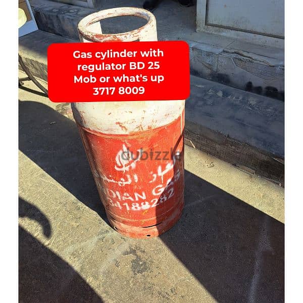 Gas cylinder+stove and other household items for sale with delivery 10