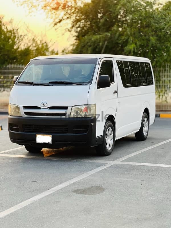 Toyota Hiace 2007 Passenger Van for sale 0