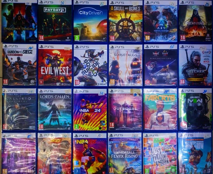 PS5 Games updated collection 0