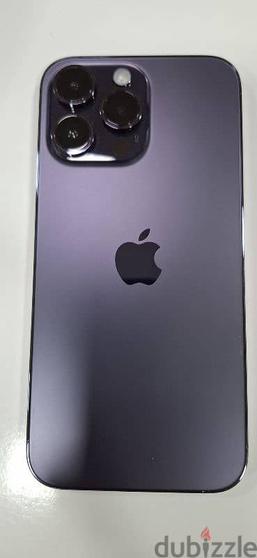 I phone 14pro max 1TB purple color 1